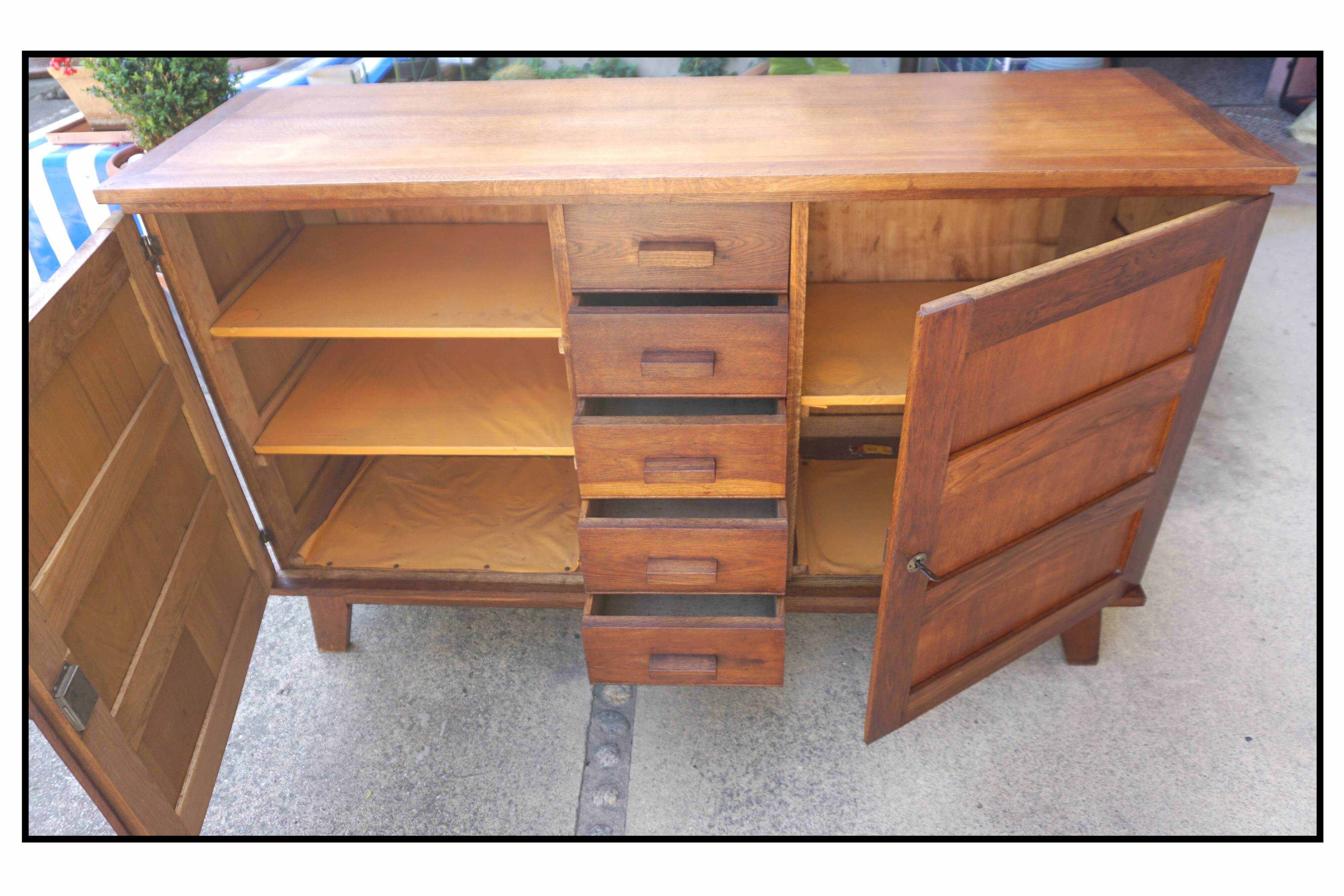 René GABRIEL vintage sideboard 50'