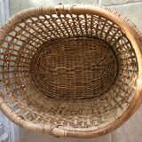 Vintage wicker basket