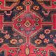 Antique 1930s Persian Hamadan rug 160cm x 241cm
