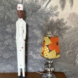 African settler wooden statuette