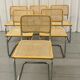 Ensemble de 6 chaises cesca par Marcel Breuer