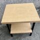 Pair bedside table bedside end of old vintage sofa 1950 legrand design