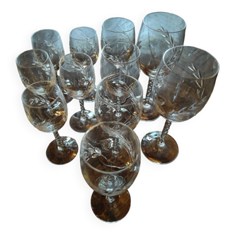 Verre en cristal sieur d'Arques