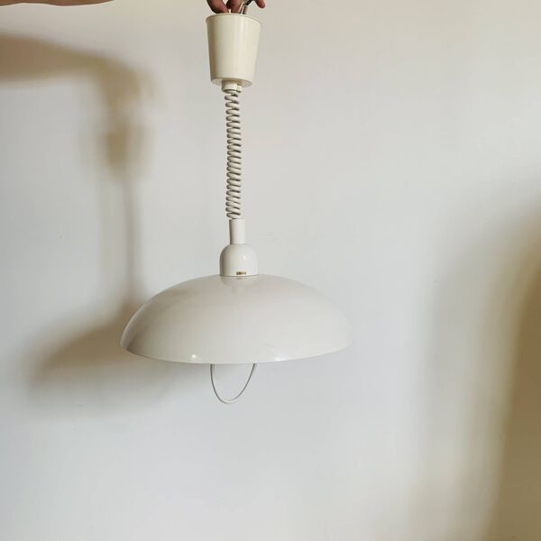 Suspension blanche italienne Elettrolampar