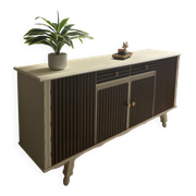 Solid wood sideboard