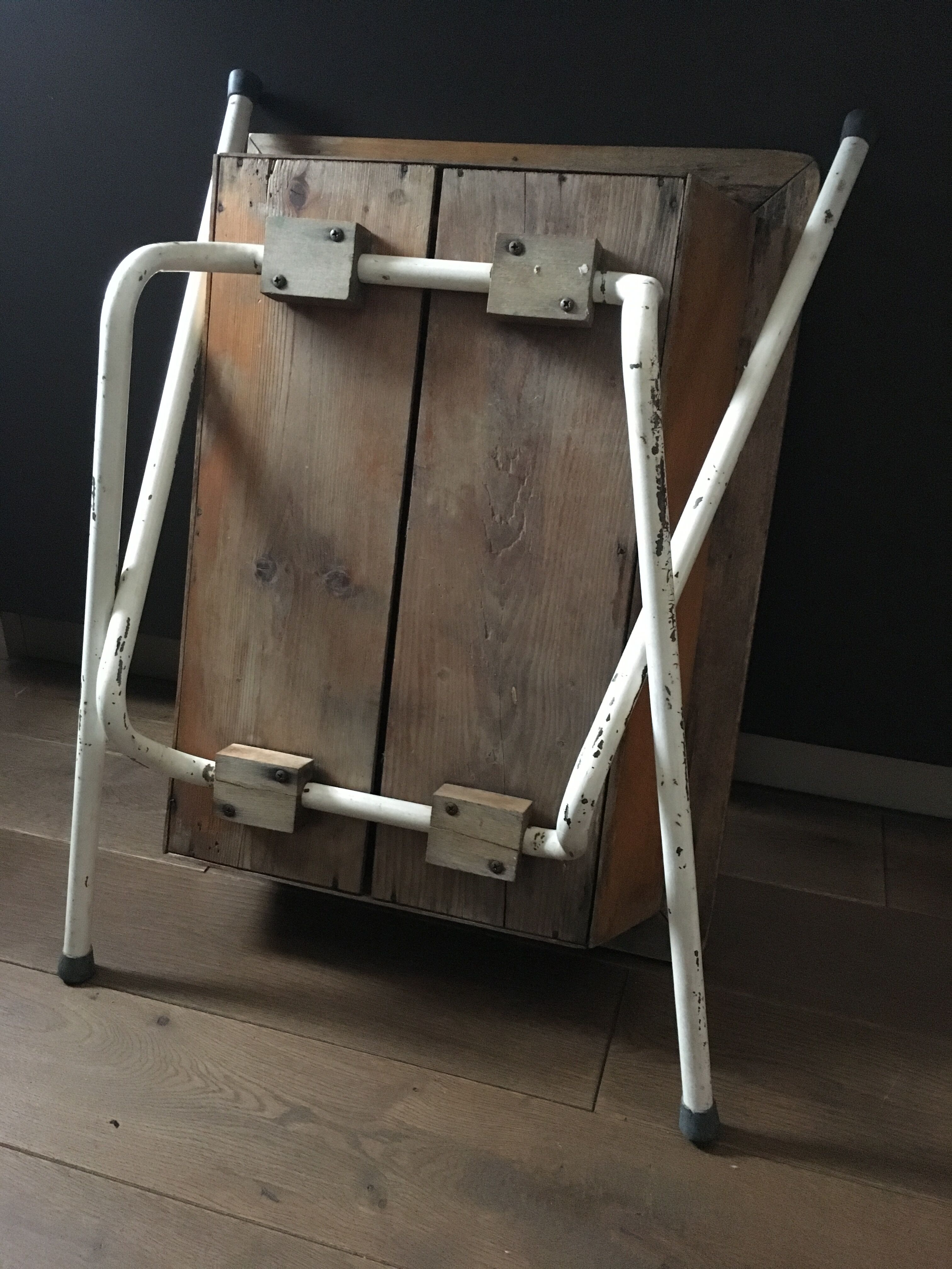 Foldable desk and Chair vintage