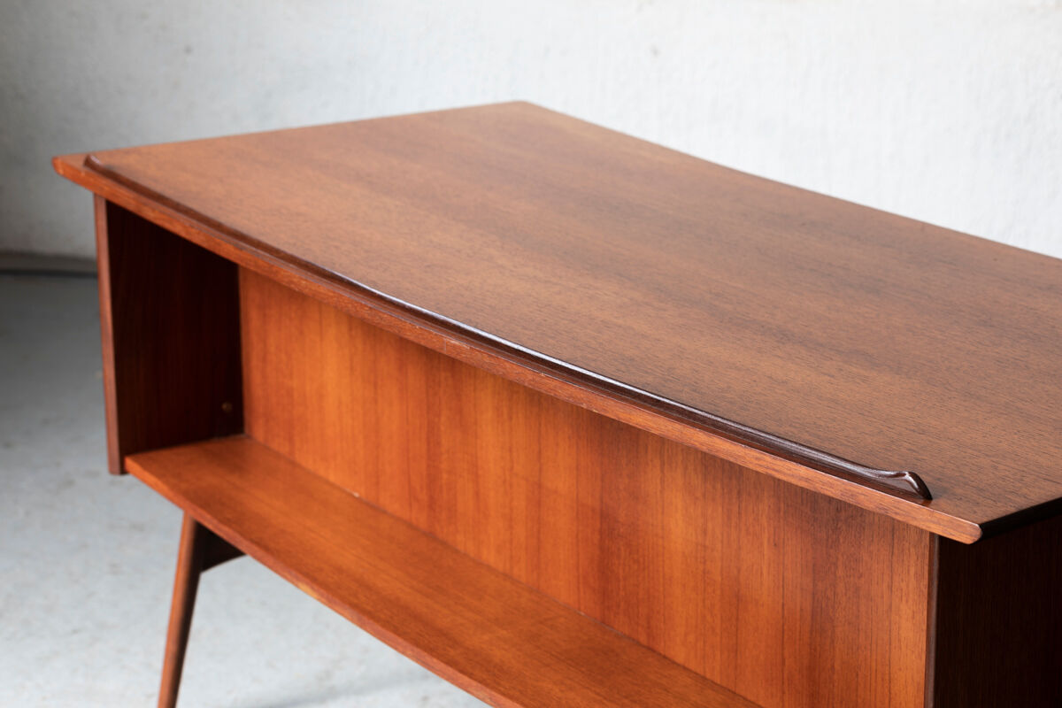 Bureau de Louis Van Teeffelen pour Wébé design hollandais, années 1950