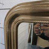 Louis Philippe style gilded mirror