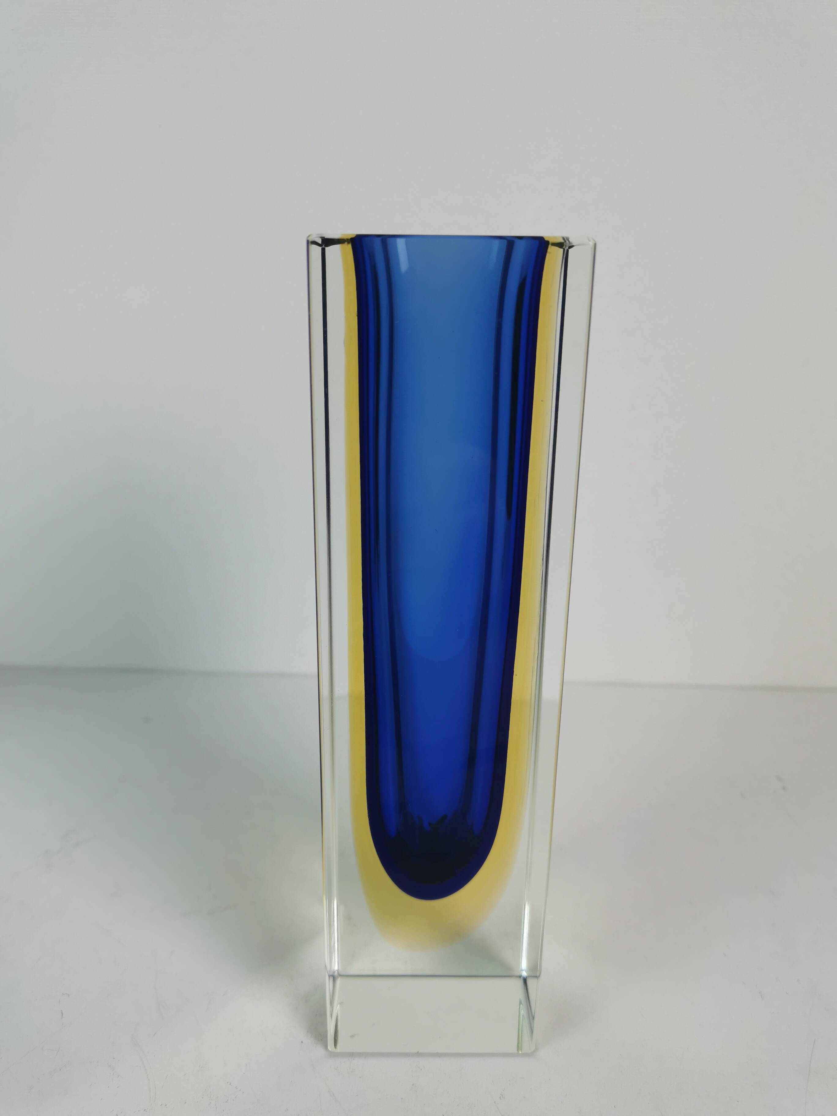 Soliflore vase, Murano Sommerso