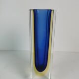 Soliflore vase, Murano Sommerso