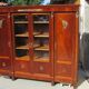 Large library, empire, return from Egypt in mahogany, 4 doors