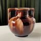 Ball vase circa 1900. Fives Lille. A. G. de Bruyn