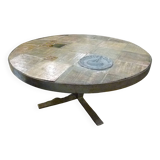 Vallauris ceramic coffee table