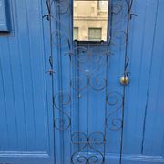 Wrought iron coat and hat rack, 1960s