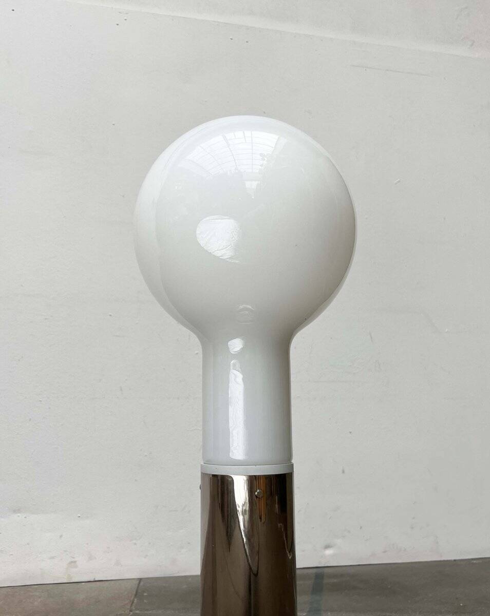 Swiss design floor lamp modern bulb mid-century space age by Temde, 1960s