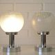 Vintage Pair of Bedside Lamps Mid Century Modern Light Fixture Murano Glass