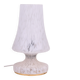 Lampe de table tchèque mid-century en verre, années 1960