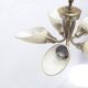 Italian Brass Pendant Lamp, 1950s