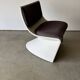 Series of 3 designer armchairs Space by A. Pinaffo and P. Scagnellato
