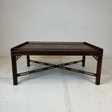 Mahogany Chinese cocktail table