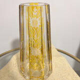 Bohemian crystal vase