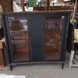 Patina wooden showcase