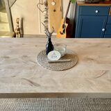 Solid wood table