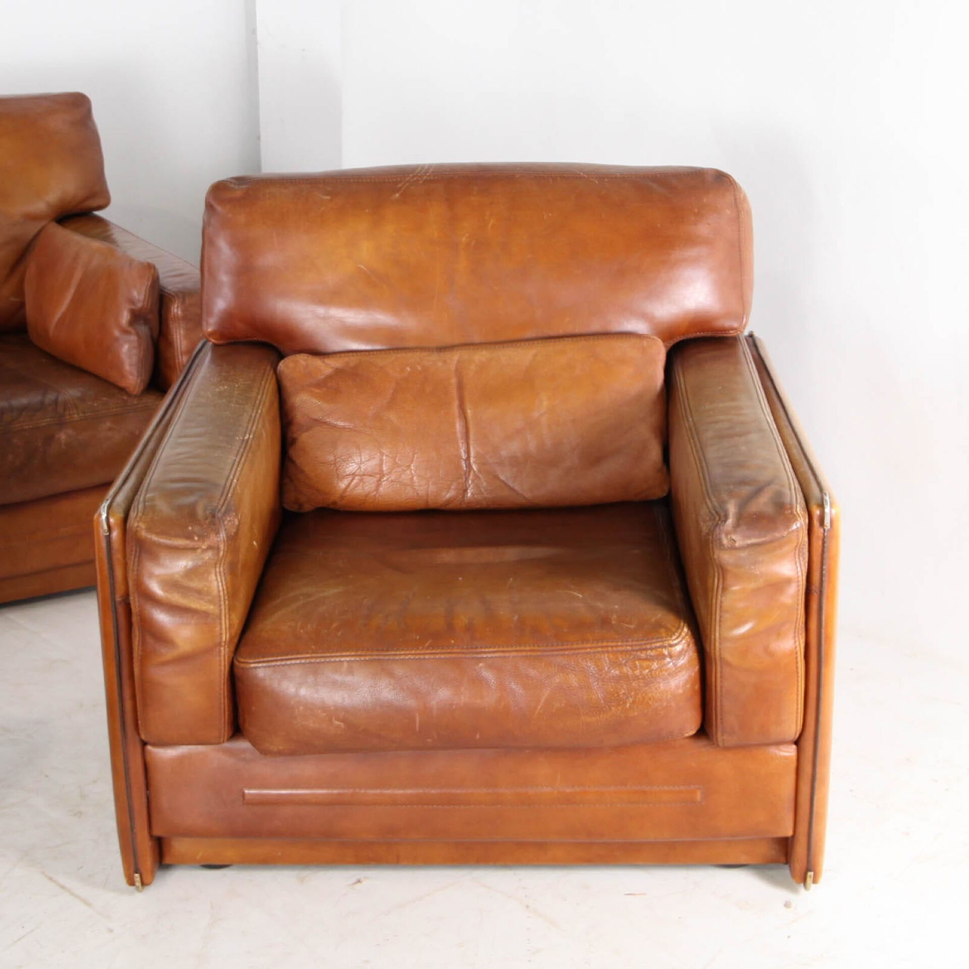 Salon en cuir Roche Bobois