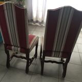 Massive oak chairs