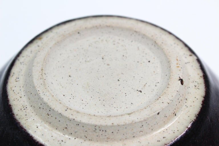 Ceramic bowl by Sven Hofverberg for Hunganus 1969