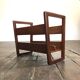 Magazine rack teak 60s/70s