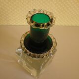 Antique Desk Candlestick from Vallérystal Crystal Factory, 1890s