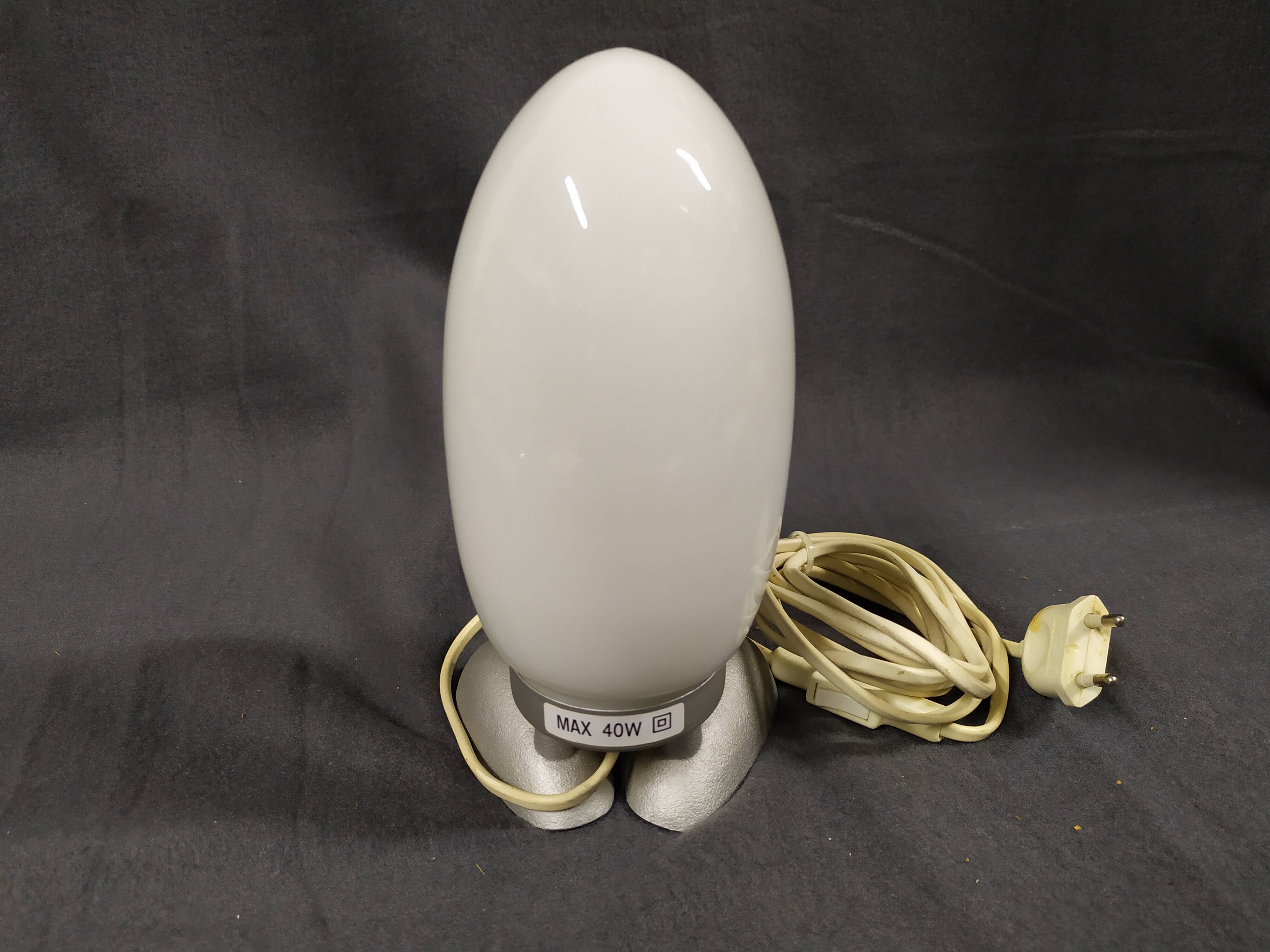 Lampe « Fjorton » Dino Egg Rouge par Tatsuo Konno pour Ikea années 1990