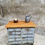 Industrial chest of drawers steel TV sideboard