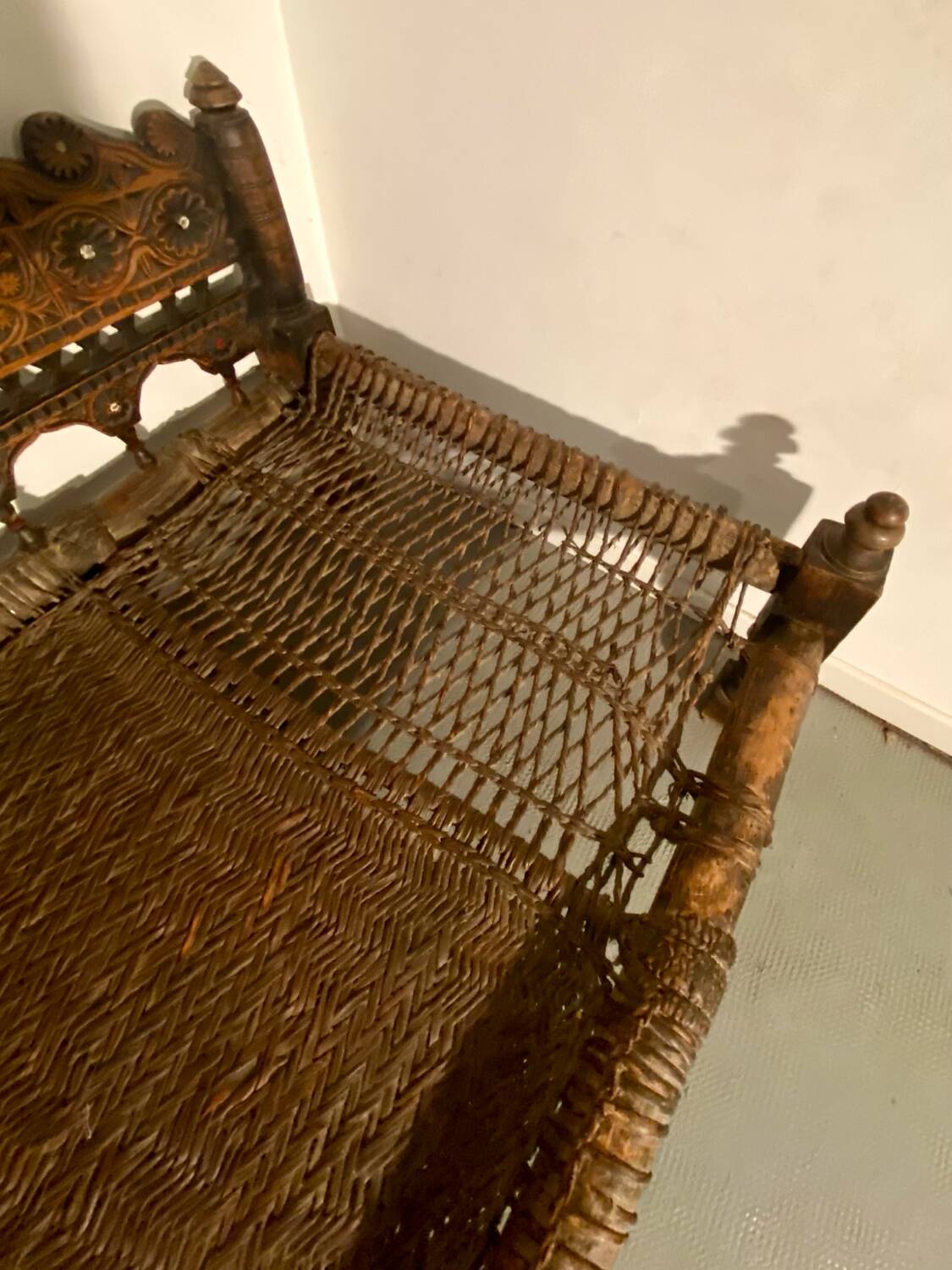 Antique Indian Rajasthani bench