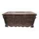 Large oak chest from the 18th century.