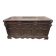 Large oak chest from the 18th century.
