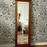 Large rectangular beveled mirror