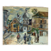Scene de Montmartre, huile sur toile signée