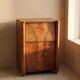 Antique bar cabinet on wheels