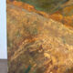 Paysage ochre et brun, huile sur toile signé