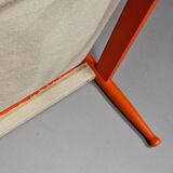 Safari lounge chair, model 30, designed by Erik Worts and manufactured by Niels Eilersen, Denmark 1960.