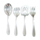 Candy service, silver metal mignardises Ercuis