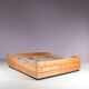 1970s pine wooden bed from Finland