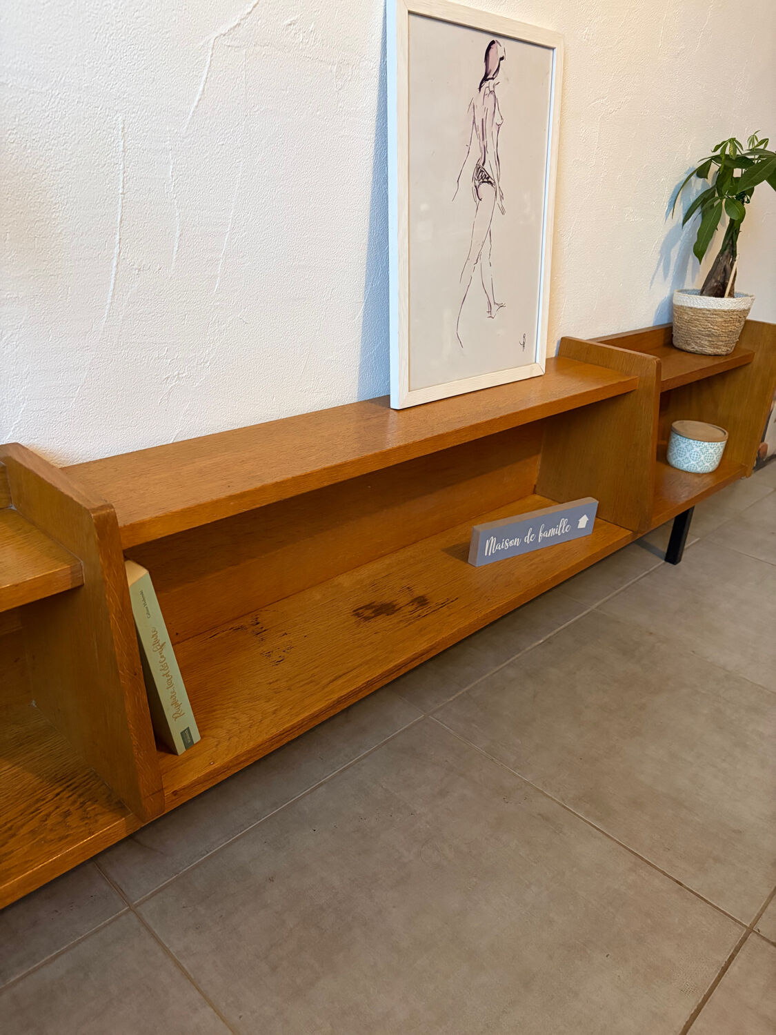 Very beautiful Scandinavian sideboard (shallow)