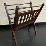Vintage magazine rack 1960 Cees Braakman vinyl magazines - 56 x 45 cm