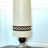 Openwork ceramic floor lamp 1970