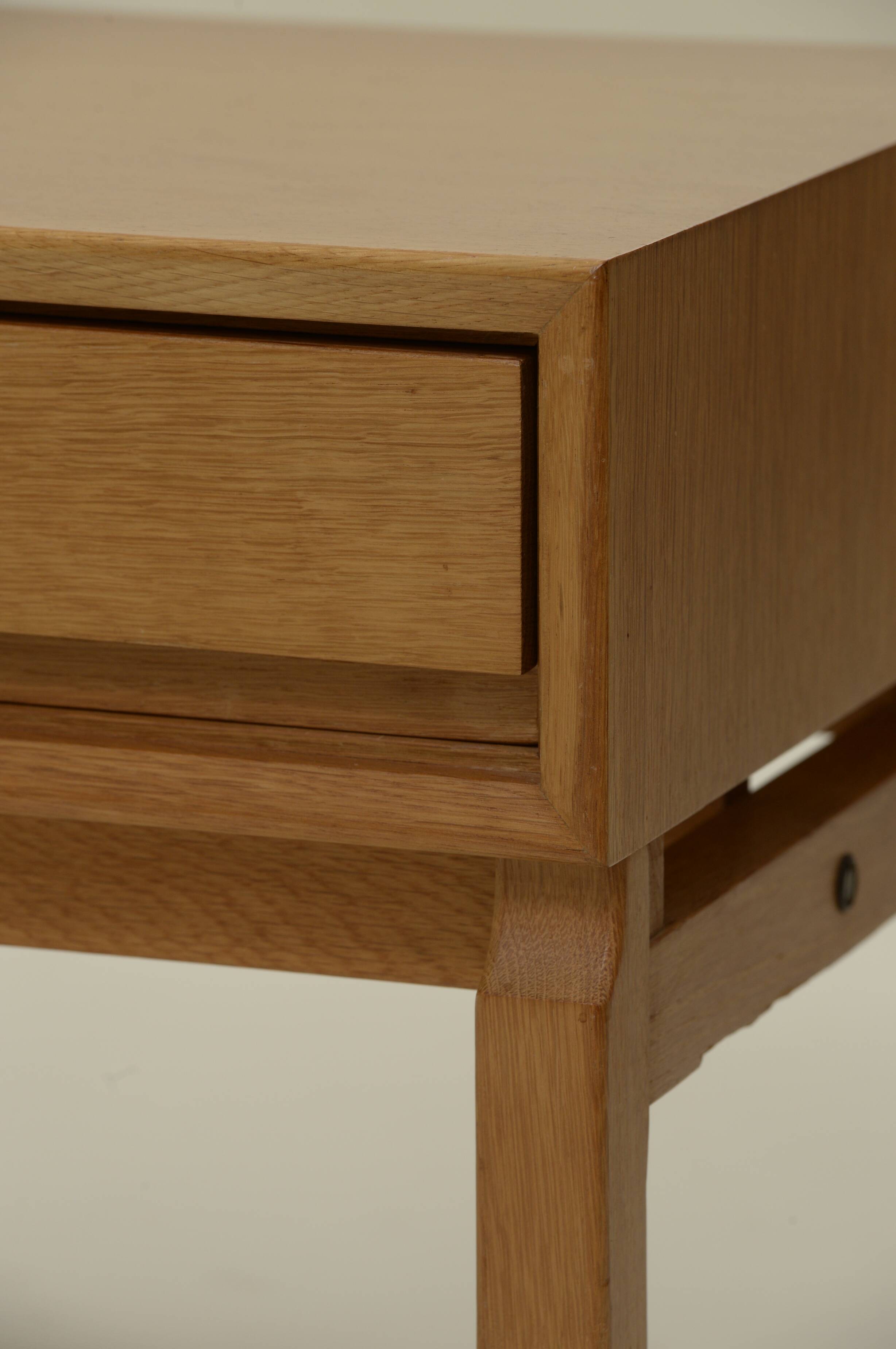 Light oak coffee table by marian grabinski ikea