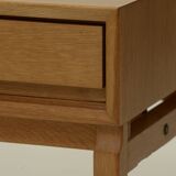 Light oak coffee table by marian grabinski ikea