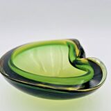 Green Murano Glass Ashtray